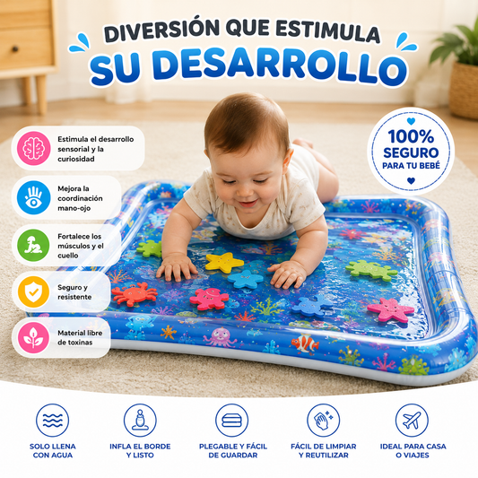 Alfombra de Juego Acuático Portátil 🌊🐠