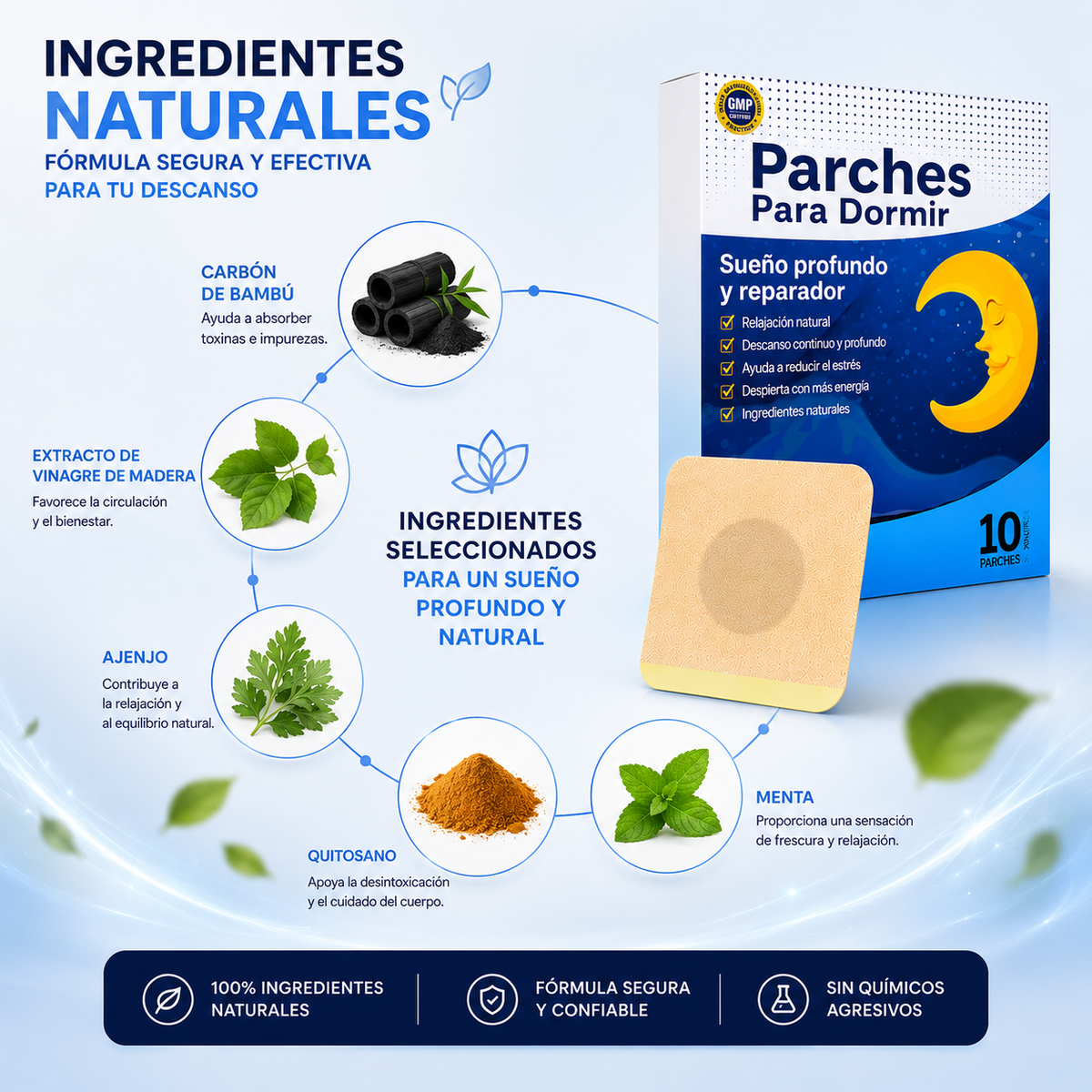 Parche Para Dormir 2X1 (20 Parches)