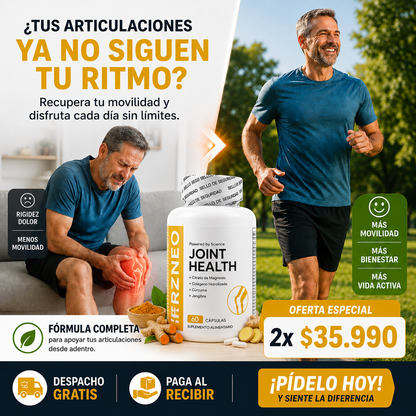 Joint Health | Fórmula Completa para tus Articulaciones – 120 Cápsulas