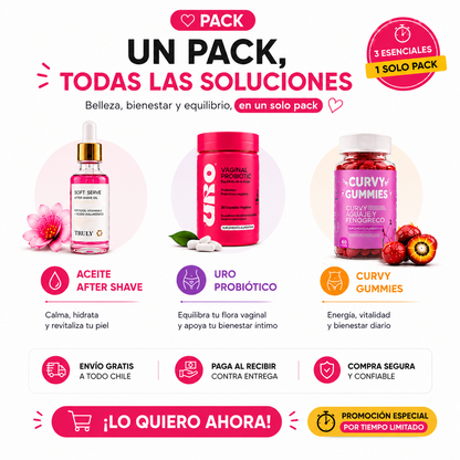 Pack Cuidado Completo para Ella 💖🌸