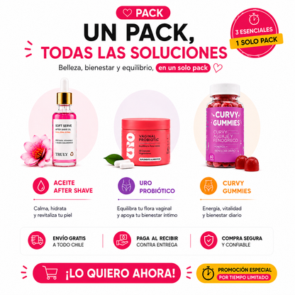 Pack Cuidado Completo para Ella 💖🌸