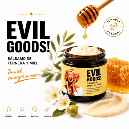 Evil Goods: Bálsamo de Ternera y Miel – El Poder Ancestral para tu Piel 🍯✨