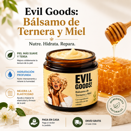 Evil Goods: Bálsamo de Ternera y Miel – El Poder Ancestral para tu Piel 🍯✨