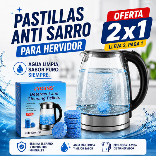 Pastillas Para Hervidor Anti Sarro-Oferta Especial 2X1 ✨