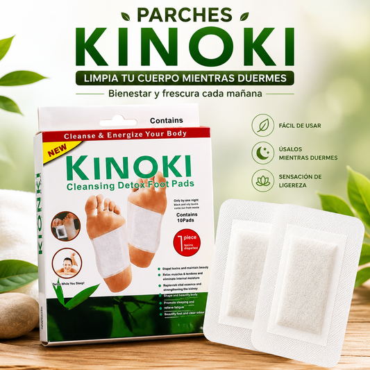 Parches Desintoxicantes Kinokis 2X1 (20 Parches)
