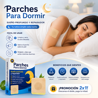 Parche Para Dormir 2X1 (20 Parches)